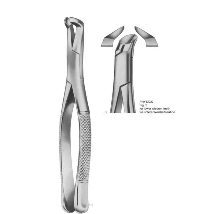 TOOTH EXTRACTING FORCEPS (AMERICAN PATTERN)