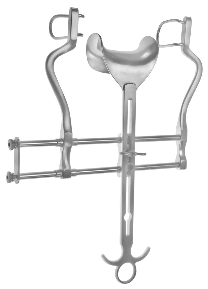 BALFOUR ABDOMINAL RETRACTOR SET - 7 1/8" SPREAD FIXED BLADES