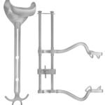 BALFOUR ABDOMINAL RETRACTOR SET - 8" SPREAD FIXED BLADES